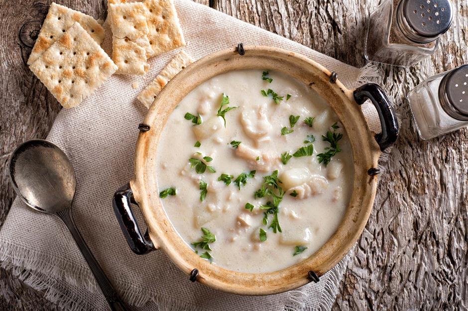 Clam chowder